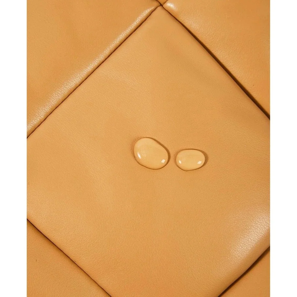 115.- 14 Inch & 16 Inch Laptop Sleeve - Golden Caramel, Puffy cotton padding